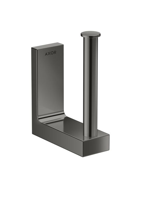 AXOR-HG-AXOR-Universal-Rectangular-Ersatzpapierrollenhalter-Polished-Black-Chrome-42654330 gallery number 1